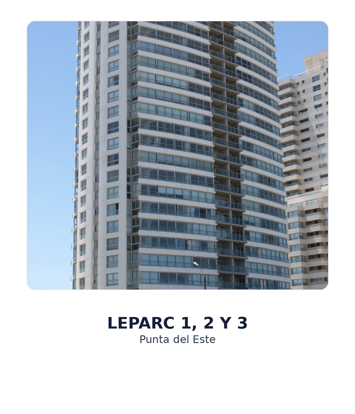 Le Parc 1, 2 y 3
